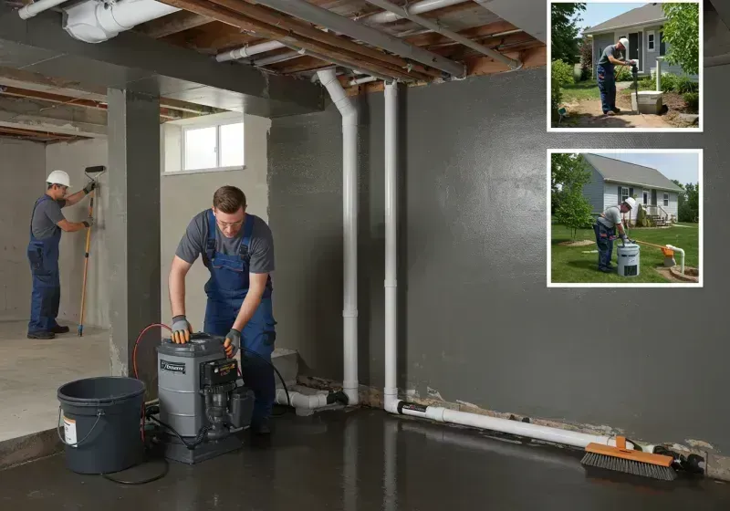 Basement Waterproofing and Flood Prevention process in Williamston, NC